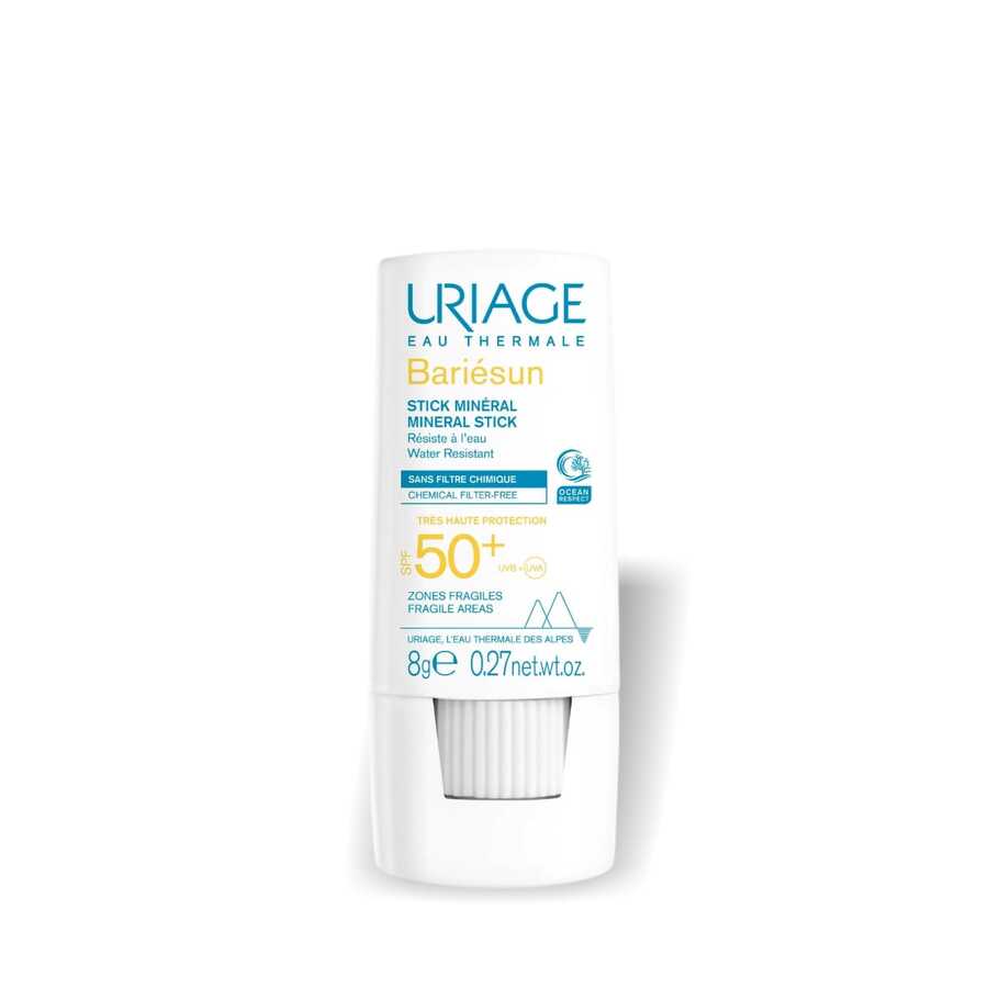 Uriage Kem chống nắng Bariésun Stick Mineral SPF50+ 8G - trắng - Xem 1