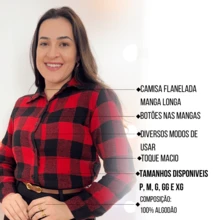 Women's Plaid Flannel Shirt Casual June Party Fashion Overlay Flannel Blouse Autumn Winter - 藍色 - 查看 3