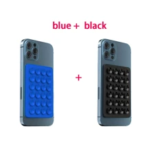 Silikonhaftnapf Quadratisches Silikonhaftnapf Handy-Rückseite Silikonhaftnapf Große Silikonhaftnapf Handyhalter Kartenetui Visitenkartenhalter Kreditkartenhalter für Frauen und Männer ~ Silikonhaftnapf Handyhülle Klebehalterung für starken Halt, Selfie-Video und einfache Verwendung, Silikonhaftnapf wurde aufgerüstet ~ Handy-Silikonhaftnapfhalter Doppelseitige Silikonhaftnapf Starker Griff Halter Vielseitig einsetzbar