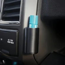 1pc Silicone Universal Car Lip Balm Holder, Portable Lipstick Storage Rack, Compact Design, Easy To Use