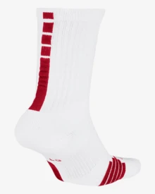 1 双男女通用 NIKE ELITE CREW 132 袜子，SX7622-103 - 白色 - 查看 2