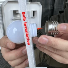 1 件 73 厘米高数字 KT 板数字套装，白色纸板 KT 板数字套装，带明亮的 LED 派对灯，生日、周年派对装饰 - 不含电池 - COOL LIGHT - 查看 9