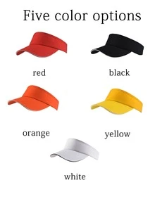 1pc Unisex Summer Fashion Sun Protection Visor, Sun Hat, Quick-Drying, Sun Cap, Baseball Mesh Cap, Breathable, Summer Sports Baseball Cap - Multicolor - View 3