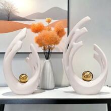 1pc Premium & Modern Minimalist Home Decor Accessory, Suitable For Living Room, Entryway, TV Stand Cabinet, Stylish Display