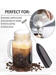 SOKANY Electric Milk Frother, Mini Electric Milk Frother, Coffee Beverage Mixer, Electric Whisk, Kitchen Gadget (Without Battery)