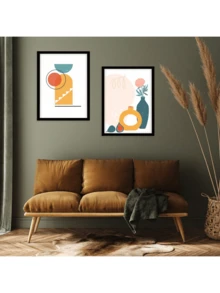 Khung ảnh cỡ lớn màu đen, 30X40cm (có thể vừa với ảnh 28X38cm), làm bằng vật liệu bìa cứng, không bao gồm giấy ảnh - màu đen - Xem 3