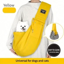 Portador de bolso de transporte para mascotas, gran capacidad portátil - Correa ajustable para un viaje fácil y transporte cómodo, bolso de transporte suave para mascotas, bolso de viaje para perros y gatos para exteriores, portador de perros, portador de gatos, compañero de viaje para cachorros, gatitos y animales pequeños, regalo de Navidad