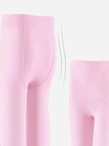 2 件/3 件儿童芭蕾舞紧身裤，女童白色丝绸夏季长袜，舞蹈紧身衣，粉色/黑色透气，高弹力修身，女童舞蹈袜和紧身裤