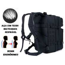 50 Liters Tactical Backpack Reinforced Waterproof Men's Large Camping - Army Green - View 4