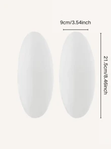 YIYANG 2 对固体硅胶可重复使用臀垫，隐形臀部增强贴，女士内衣及内衣配件 - 彩色 - 查看 12