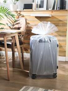 Bolsas de almacenamiento transparentes y a prueba de agua de 5 piezas/10 piezas - Bolsas de plástico a prueba de polvo para ropa, mantas y juguetes