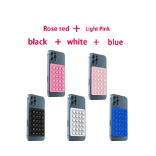 Silikonhaftnapf Quadratisches Silikonhaftnapf Handy-Rückseite Silikonhaftnapf Große Silikonhaftnapf Handyhalter Kartenetui Visitenkartenhalter Kreditkartenhalter für Frauen und Männer ~ Silikonhaftnapf Handyhülle Klebehalterung für starken Halt, Selfie-Video und einfache Verwendung, Silikonhaftnapf wurde aufgerüstet ~ Handy-Silikonhaftnapfhalter Doppelseitige Silikonhaftnapf Starker Griff Halter Vielseitig einsetzbar