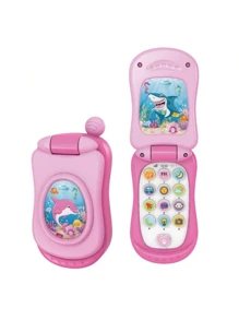 Interesting & Educational Early Learning Cartoon Music Flip-Cover Toy Phone - Exciting Toy Gift For Boys And Girls