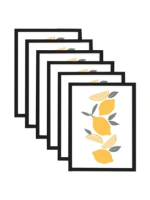 Khung ảnh cỡ lớn màu đen, 30X40cm (có thể vừa với ảnh 28X38cm), làm bằng vật liệu bìa cứng, không bao gồm giấy ảnh - màu đen - Xem 4