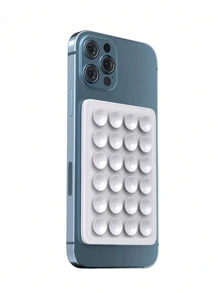 Silikonhaftnapf Quadratisches Silikonhaftnapf Handy-Rückseite Silikonhaftnapf Große Silikonhaftnapf Handyhalter Kartenetui Visitenkartenhalter Kreditkartenhalter für Frauen und Männer ~ Silikonhaftnapf Handyhülle Klebehalterung für starken Halt, Selfie-Video und einfache Verwendung, Silikonhaftnapf wurde aufgerüstet ~ Handy-Silikonhaftnapfhalter Doppelseitige Silikonhaftnapf Starker Griff Halter Vielseitig einsetzbar