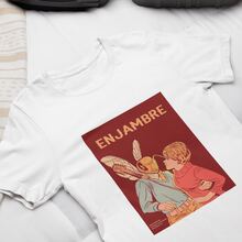 Playera Enjambre | Diseño Estilo Vintage - Blanco - Ver 1