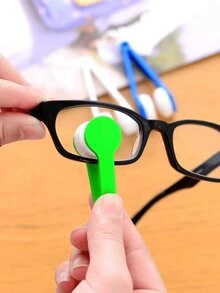 5 Piece Portable Mini Eye Cleaner - Double-Sided Ultra-Soft Microfiber Cloth For Fashion Glasses And Eye Care Halloween(The Color Is Random) - Multicolor - View 8