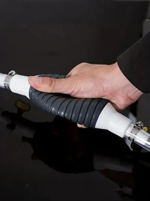1 Set High Flow Manual Fuel Transfer Pump - Gasoline, Oil And Water Transfer Manual Siphon Hose - PVC, Standard US Thread, Fuel Transfer Tool|Transparent Design|Sturdy Structure For Transferring Gasoline, Petrol, And Liquid Water