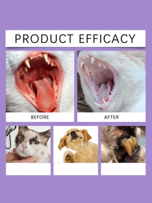 YEGBONG 50ml,Dog And Cat Tooth Cleaning Spray Pet Mouth Cleaning Breath Fresh Deodorization Odor Removal Cleaning