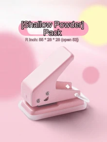 1个可爱金属单孔打孔机，多色迷你打孔机，适用于装订书籍、笔记本、DIY卡片文件纸，可在学校办公室使用 - 彩色 - 查看 13