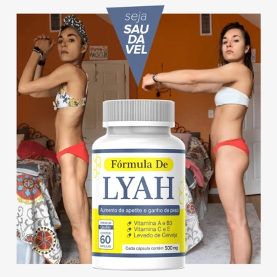 Fórmula de Lyah Natural 60 Cápsulas - Premium - Envio Imediato