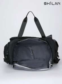 SHILAN Grand sac de voyage zippé, sac de rangement de voyage pliable, sac de cabine, sac de week-end simple