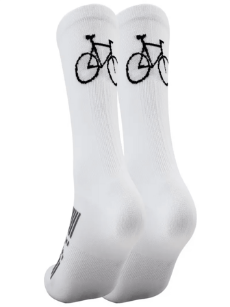 1 Pair Women's Sports Socks, Sweat Absorbing And Breathable Cycling Socks, Running Socks, Bicycle Socks