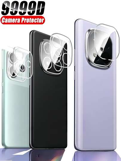 2 piezas Protector de lente de cámara HD de vidrio templado, anti-burbujas, fácil de aplicar, resistente a los arañazos, compatible con iPhone/Galaxy//Redmi//Honor/Magic/ Regalo para cumpleaños, familia, amigos Protector de lente, accesorios para teléfonos a prueba de agua, a prueba de golpes, anti-caídas, anti-huellas dactilares, cobertura completa