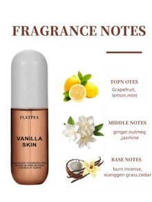 2 件女士香水喷雾 50ml*2，椰子香草味，头发/身体香水喷雾，不含酒精，旅行套装，送给女朋友的理想礼物 - 椰子香草2件套裝 - 查看 4