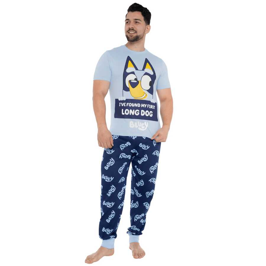 Pyjamas | Bluey Mens' Pyjama Set | Mens' Sleepwear