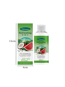 1pc 2-In-1 Pet Shampoo, Dog And Cat Long-Lasting Fragrance Bathing Wash Liquid Cleansing Shower Gel