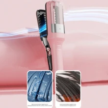 女性用無線理髮器，USB充電式分叉髮尾修剪器，便攜式自動護髮工具，適用受損髮質，去除分叉與斷裂髮尾，日常造型聖誕禮物 - 米色 - 查看 10