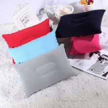 Almohadas de viaje inflables, hinchables para acampada, cojines de aire suaves y portátiles, impermeables, almohadas de sueño para playa, viajes y senderismo. Almohada cómoda para exteriores y oficina.