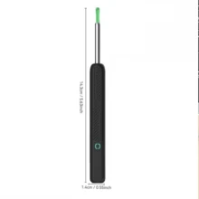 NATFIRE Wireless Ear Cleaner Intelligent Visual Ear Pick For Ear Clean Camera Ear Wax Removal Tool WiFi Ear Otoscope & 6 LED Lights Ear Scope Endoscope With 5 Pcs Silicone Ear Spoons Compatible With Iphone IPad Android Ear Digging Spoon For Home Ear Cleaning Travel Stuff, Wedding, Party, Birthday, Gifts For Men Mom Dad Friends, New Years Funny Gift