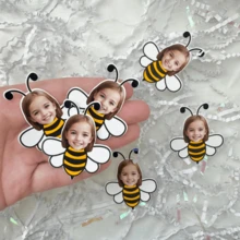 Bumble Bee Confetti, Bee Confetti, Custom Confetti, Glossy Bumble Bee Confetti, Bumble Bee Birthday, To Sweet To Bee One, Sweet As Can Bee,Custom Stickers & Photo Prints | Multiple Sizes/Shapes | Perfect Party Favors, Gift Tags Back To School - Paper Only (non-sticker) - View 4