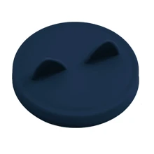 2 szt./zestaw silikonowych pokrywek na karmę dla zwierząt, artykuły do karmienia zwierząt, pasujące do średnich składanych puszek na karmę dla zwierząt