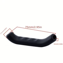 1 Pair Silicone Bicycle Brake Lever Covers, Non-Slip Shock-Absorbing Comfortable Handles, Suitable For Road Bikes And BMX, Universal Fit For Most Bicycles, Mixed Colors Available, Bicycle Accessories, Cycling Gear, Gift For Cycling Enthusiasts - Multicolor - View 2