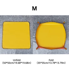 Alfombra de jardinería impermeable, adecuada para trasplantar y replantar flores y suculentas - Amarillo - Ver 14