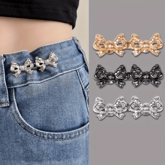 1/2/3/4/6 对蝴蝶扣束腰可拆卸腰带训练器，无需缝纫