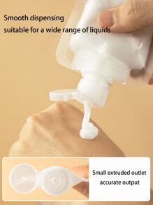 10pcs 30ml/50ml/100ml Portable Lotion Fluid Makeup Packaging Bag,Waterproof Moisture-Proof And Leak-Proof Travel Toiletry Bag Cosmetic Container Reusable Squeeze Stand Up Spout Pouch Refillable Transparent Empty Squeeze Pouch For Shampoo, Body Wash And Lotion Travel Essentials Travel Organizer For Beach Summer Vacation