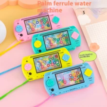 1pc Large Ocean Water Game, Retro Handheld Hoopla Fishing Toy, Classic Vintage Fishing Game - Multicolor - View 7