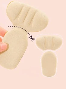 1pc 2 Pieces Loose Shoe Insole Inserts, Suitable For Men And Women With Oversized Shoes, Improve Shoe Fit And Comfort By Cushioning The Heel, Prevent Slipping And Blisters Suitable For Outdoor, Prevent Heel Slip Non-Slip Insole