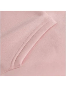 Blouse Sweatshirt Tracksuit Printed Cold Weather Coat Winter Flannel Blouse - Rosa Pálido - Ver 3