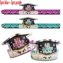 Multiple Paper Graduation Hats In Two Colors Are Available For Graduation Season Gifts, Kindergarten Graduation Hats, Party Ceremonies, Graduation Hat Decorations, Suitable For Graduation Parties, Photo Props, School Celebrations, Graduation Party Decorations, Graduation Season Gifts - Multicolor - View 10