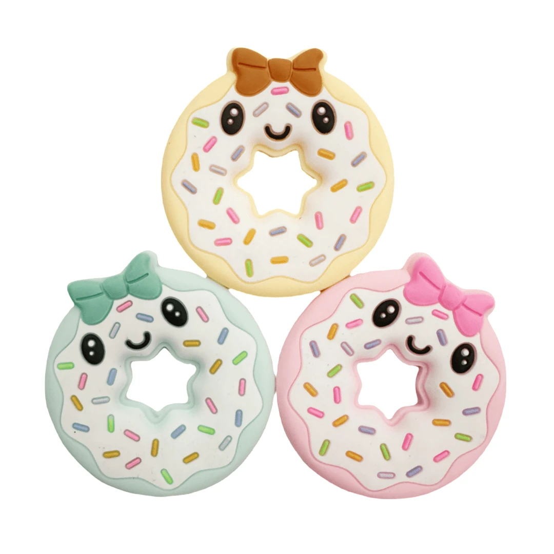 Mordedor de dona para bebes - aleatorio - Ver 1