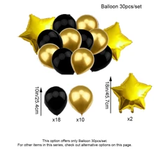 Geburtstagsdekoration für Männer, schwarze und goldene Partydekorationen, Happy Birthday Dekoration mit Banner für Männer 40., 50., 60., 70., 80., 90. Geburtstag, Partyzubehör, schwarze Geburtstagsdekoration