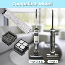 配件滚刷和 HEPA 真空过滤器更换适用于 Tineco Floor ONE S3/IFloor 3 无绳干湿两用真空吸尘器更换零件。 - Tineco parts - 查看 2