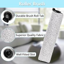 配件滚刷和 HEPA 真空过滤器更换适用于 Tineco Floor ONE S3/IFloor 3 无绳干湿两用真空吸尘器更换零件。 - Tineco parts - 查看 4