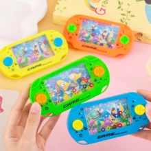 1pc Large Ocean Water Game, Retro Handheld Hoopla Fishing Toy, Classic Vintage Fishing Game - Multicolor - View 3