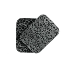 Juguetes antiestrés de metal - Juguetes antiestrés de metal de empuje de tarjeta de póquer, juguete EDC para hombres, moneda háptica, regalos de juguete de escritorio de oficina para novio y padre